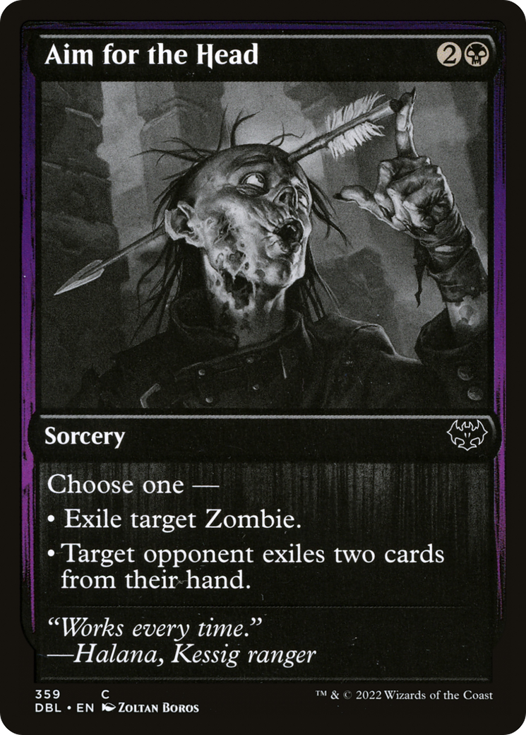 Aim for the Head [Innistrad: Double Feature] Foil