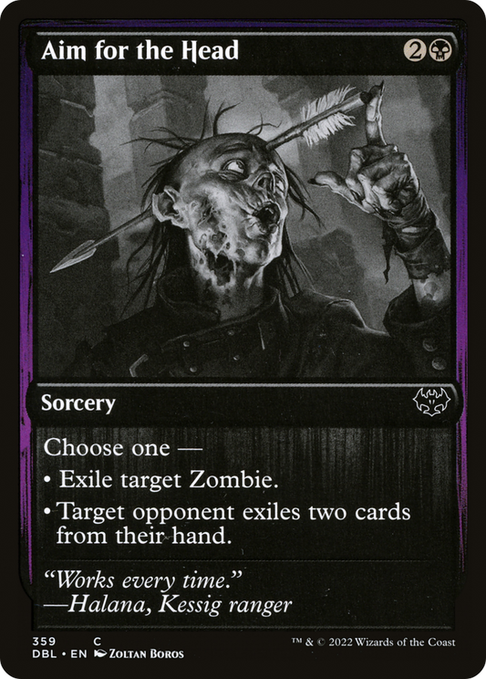Aim for the Head [Innistrad: Double Feature] Foil