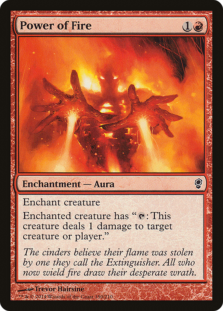 Power of Fire (150) Foil - Conspiracy