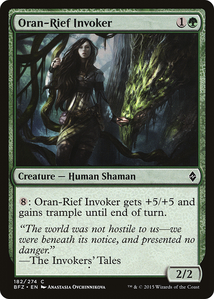 Oran-Rief Invoker (182) - Battle for Zendikar