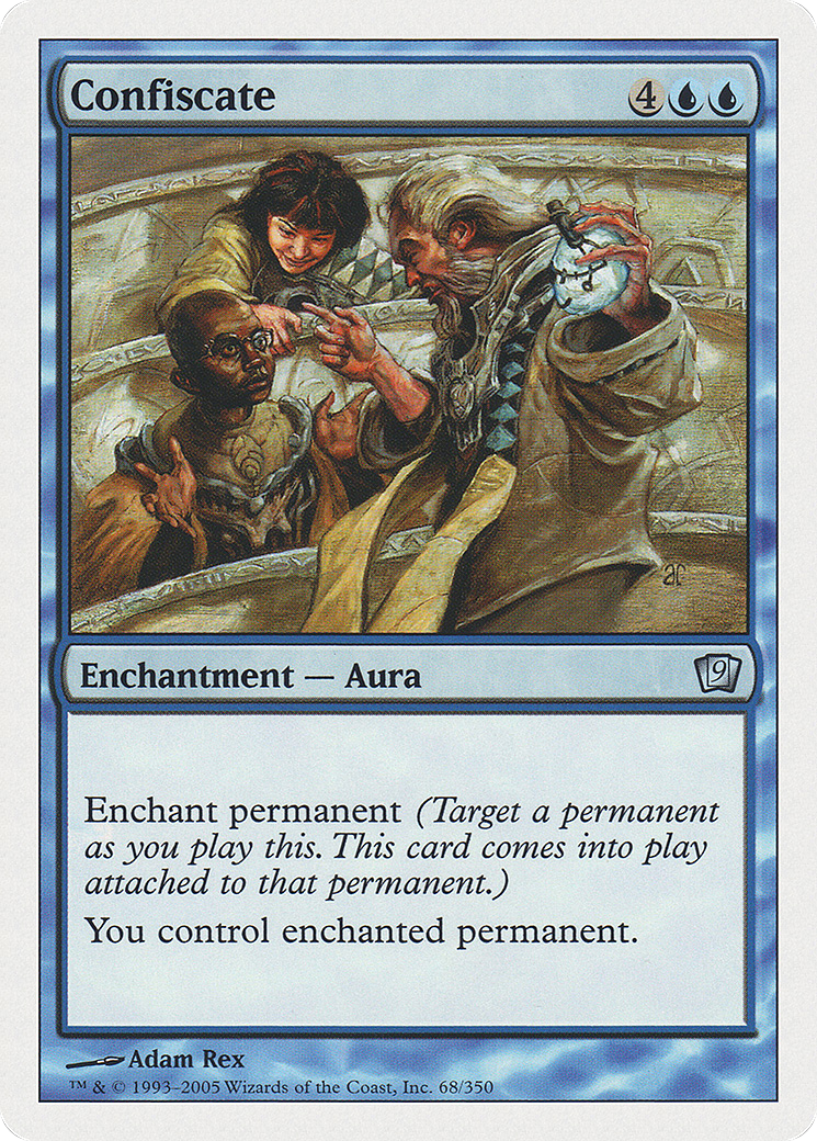 Confiscate (068) Foil - Ninth Edition