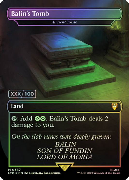 Ancient Tomb (387z) Foil - Tales of Middle-earth Commander