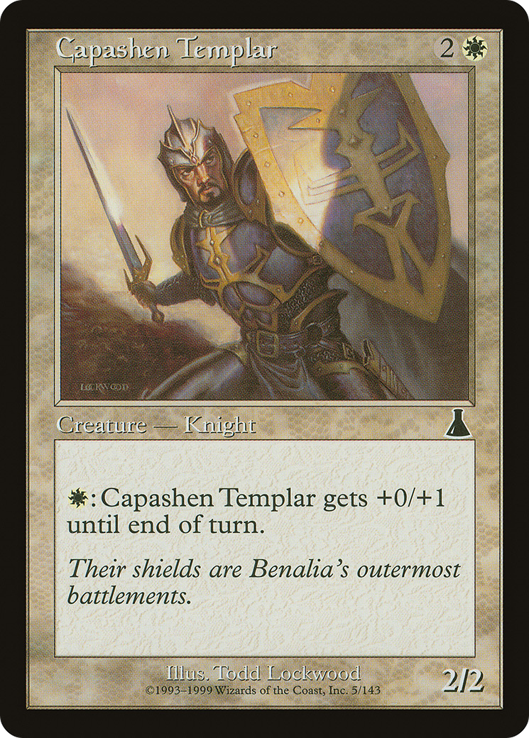 Capashen Templar [Urza's Destiny] Foil