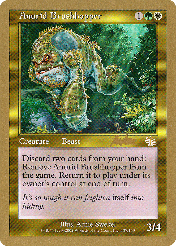 Anurid Brushhopper (Retro) (bk137) - World Championship Decks 2002