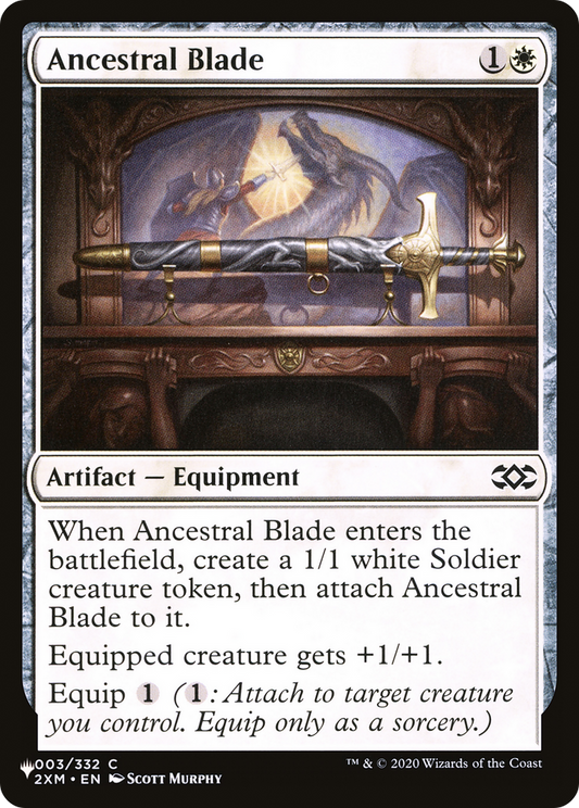 Ancestral Blade (003/332) - The List