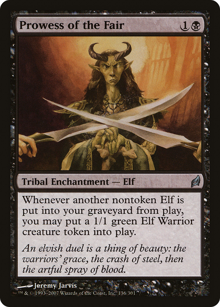 Prowess of the Fair (136) Foil - Lorwyn