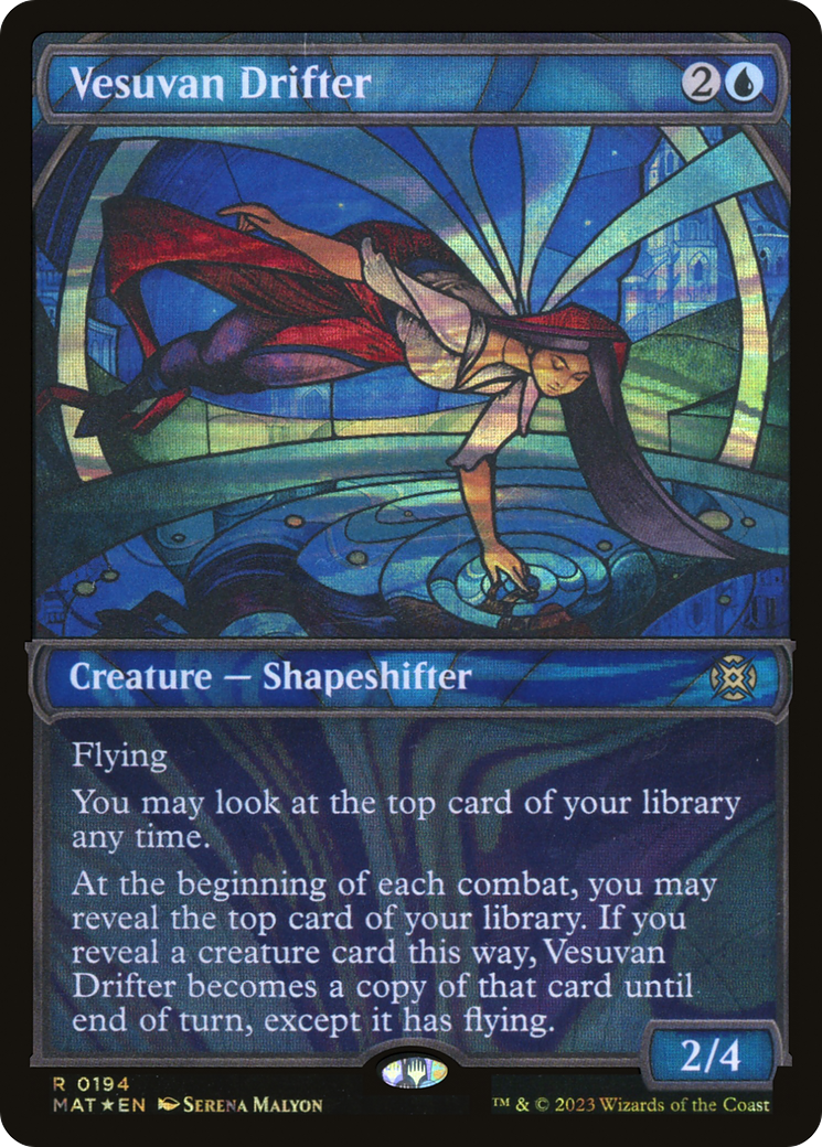 Vesuvan Drifter (Halo Foil) (Showcase) (194) Foil - March of the Machine: The Aftermath