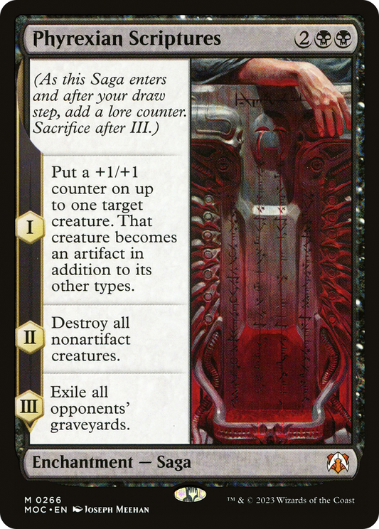Phyrexian Scriptures (266) - March of the Machine Commander