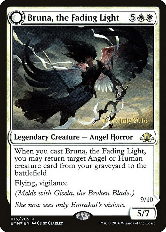 Bruna, the Fading Light (15s) Foil - Eldritch Moon Promos