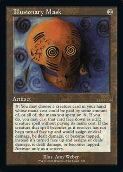 Illusionary Mask (Retro) (543) - 30th Anniversary Edition