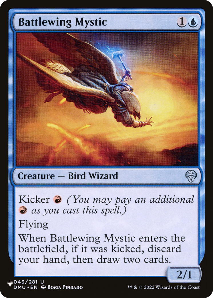 Battlewing Mystic (DMU-43) - The List