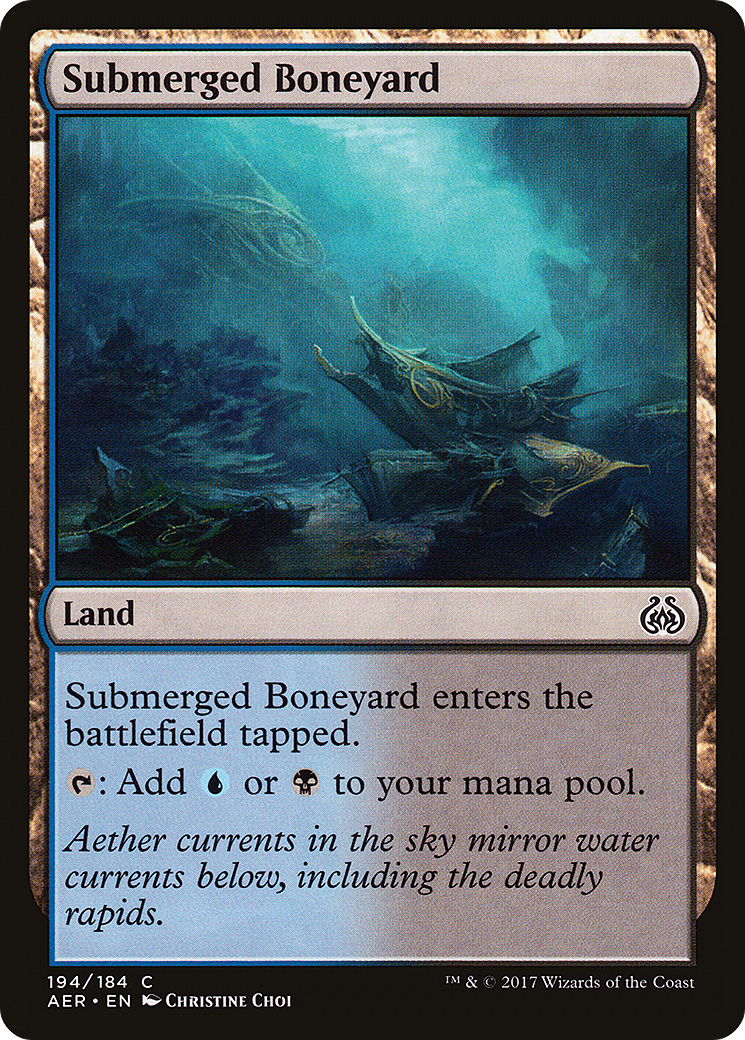 Submerged Boneyard (194) - Aether Revolt