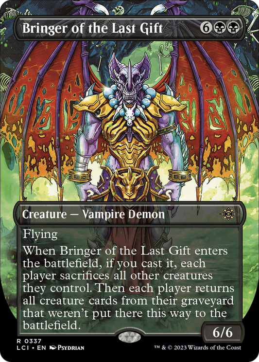 Bringer of the Last Gift (Borderless) (337) Foil - The Lost Caverns of Ixalan