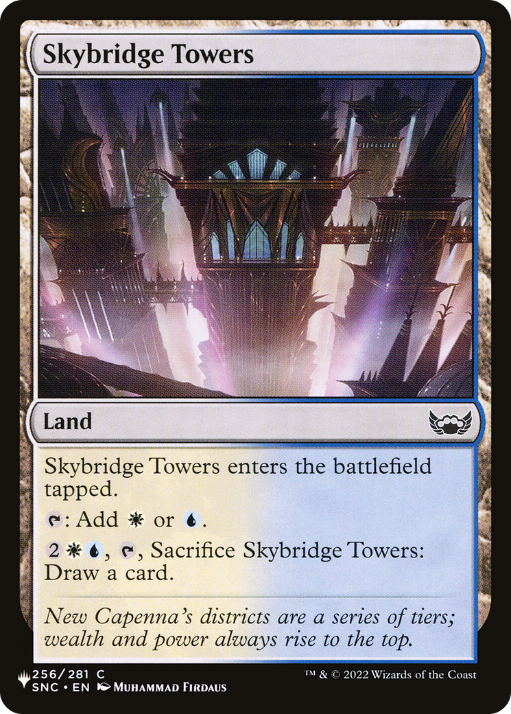 Skybridge Towers (SNC-256) - The List