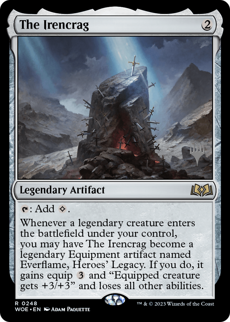 The Irencrag (248) Foil - Wilds of Eldraine Promos