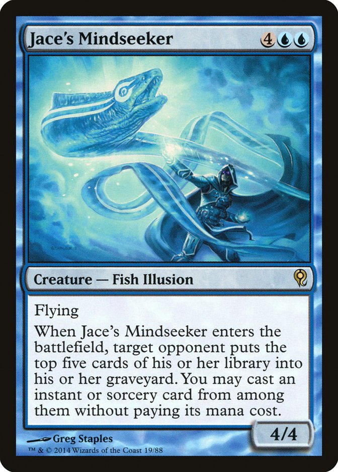 Jace's Mindseeker [Duel Decks: Jace vs. Vraska] | Silver Goblin