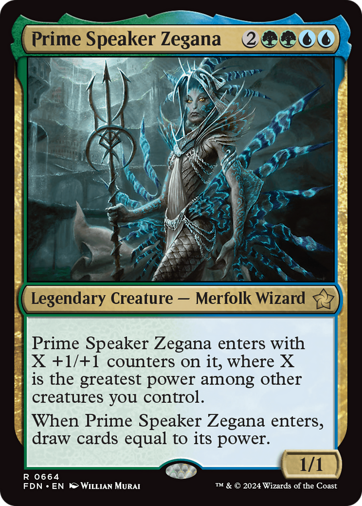 Prime Speaker Zegana [Foundations] | Silver Goblin