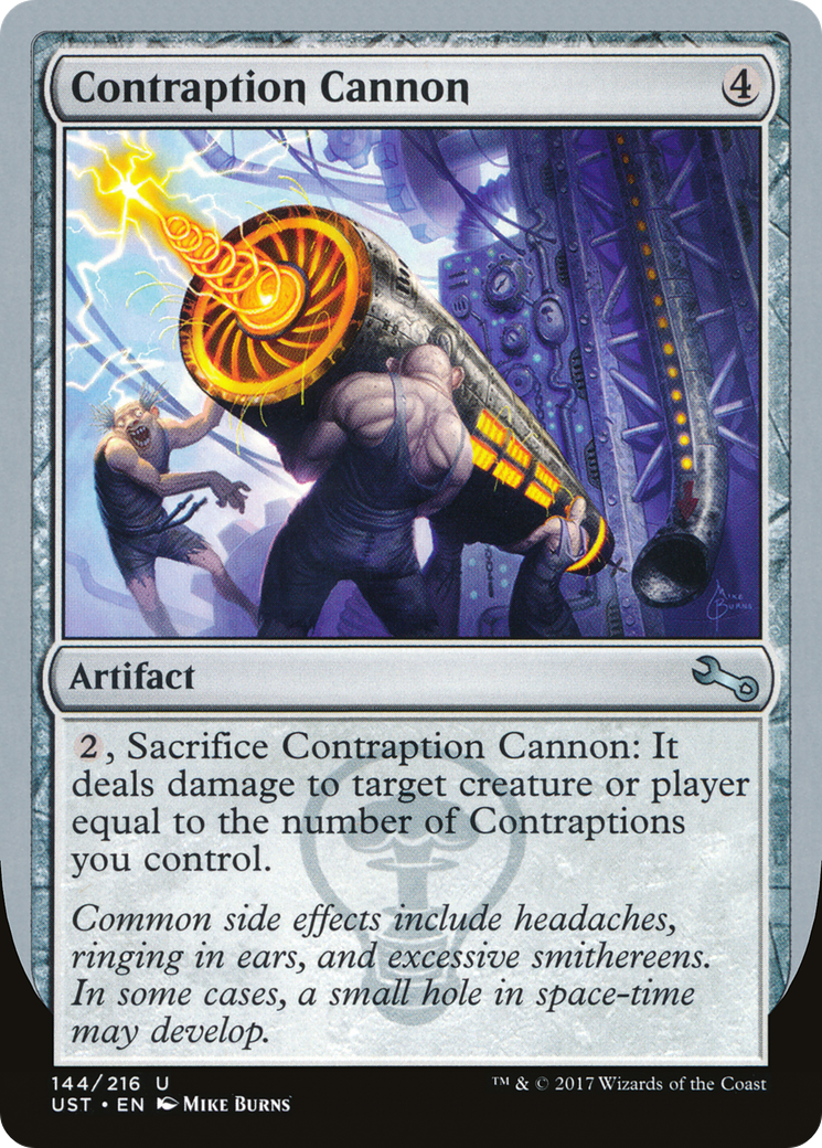 Contraption Cannon (144) - Unstable