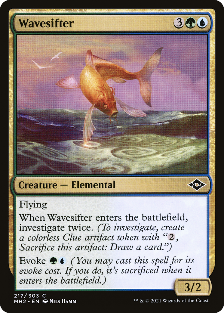 Wavesifter (217) Foil - Modern Horizons 2