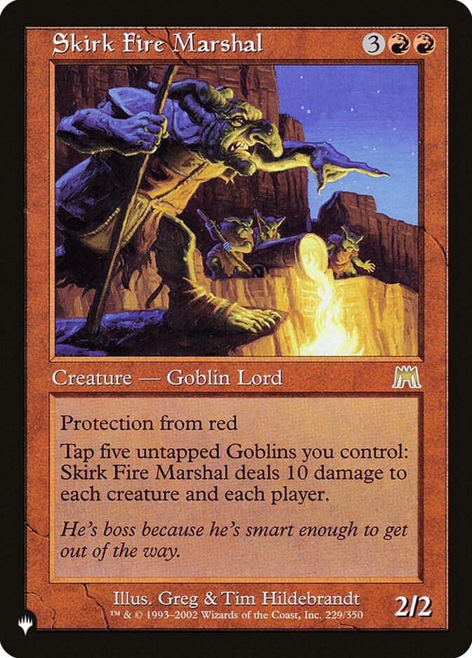 Skirk Fire Marshal [The List] | Silver Goblin