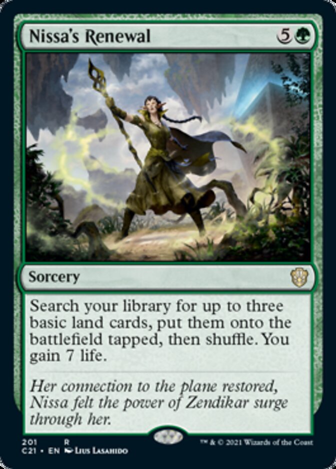 Nissa's Renewal [Commander 2021] | Silver Goblin