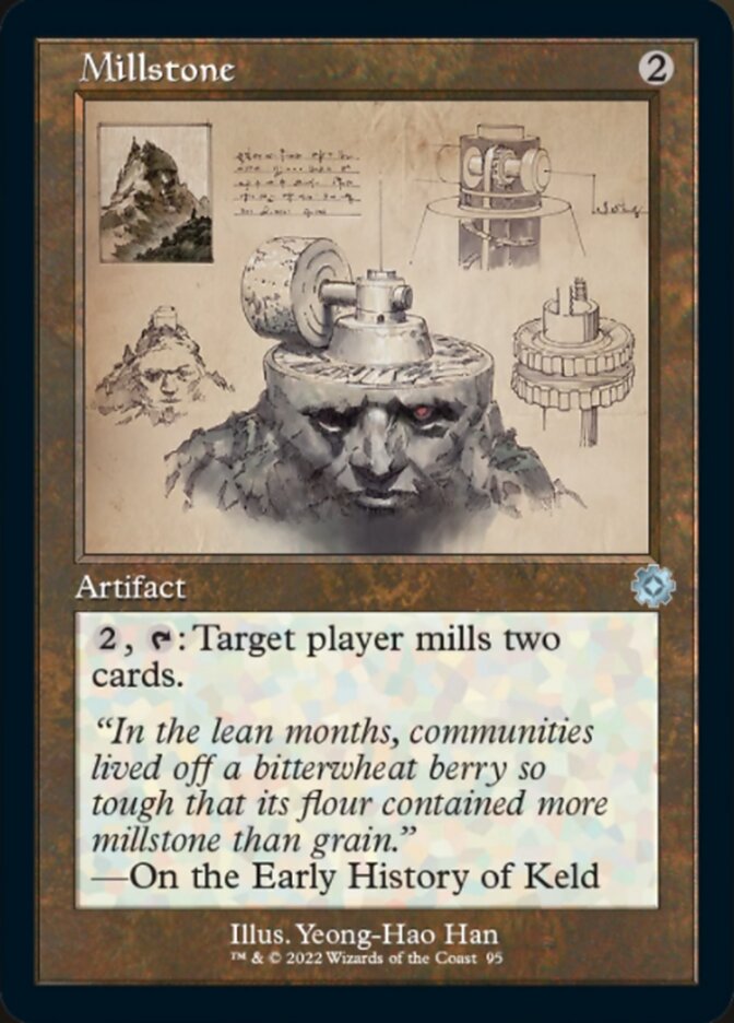 Millstone (Retro Schematic) [The Brothers' War Retro Artifacts] | Silver Goblin