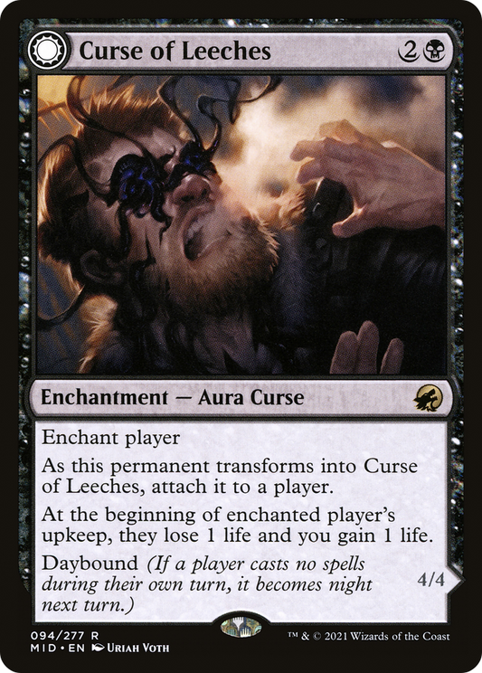 Curse of Leeches // Leeching Lurker (094) - Innistrad: Midnight Hunt