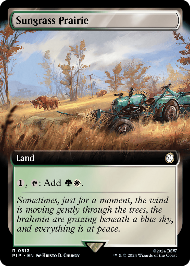Sungrass Prairie (Extended Art) (513) Foil - Fallout
