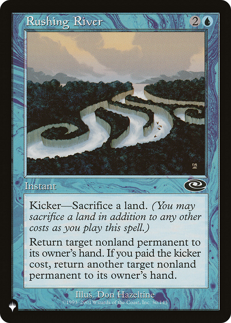 Rushing River (Retro) (PLS-30) - The List
