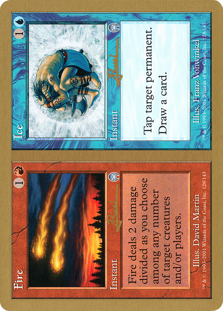 Fire // Ice (Retro) (ar128) - World Championship Decks 2001