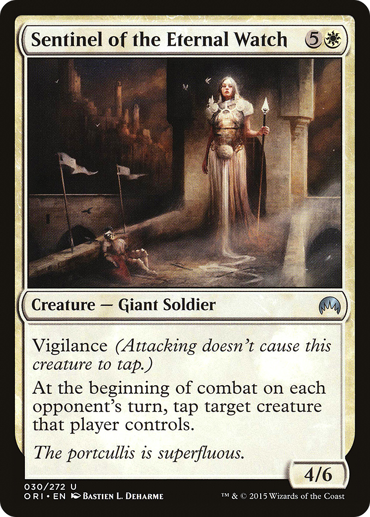 Sentinel of the Eternal Watch (030) Foil - Magic Origins