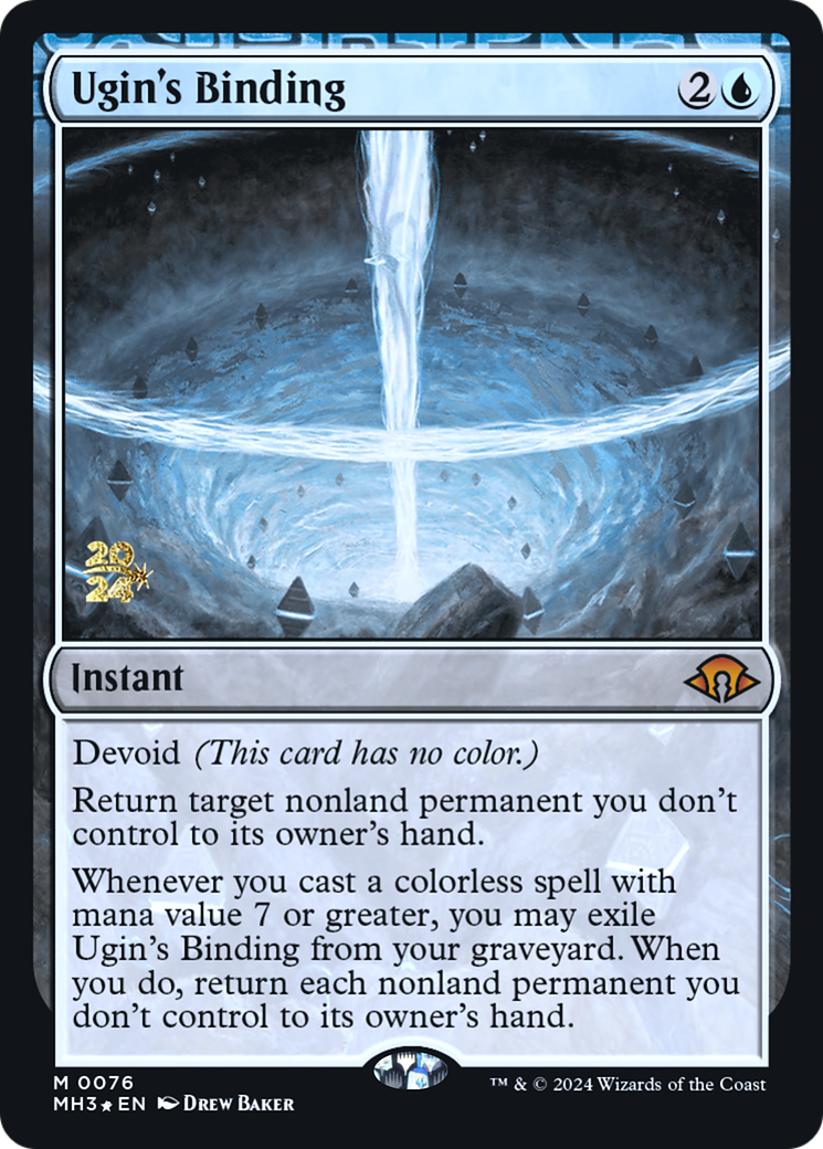 Ugin's Binding (076) Foil - Modern Horizons 3 Promos