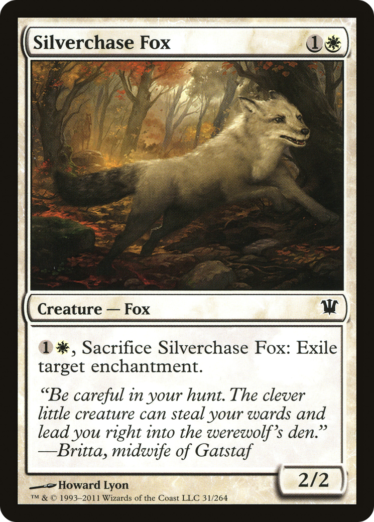Silverchase Fox (031) - Innistrad