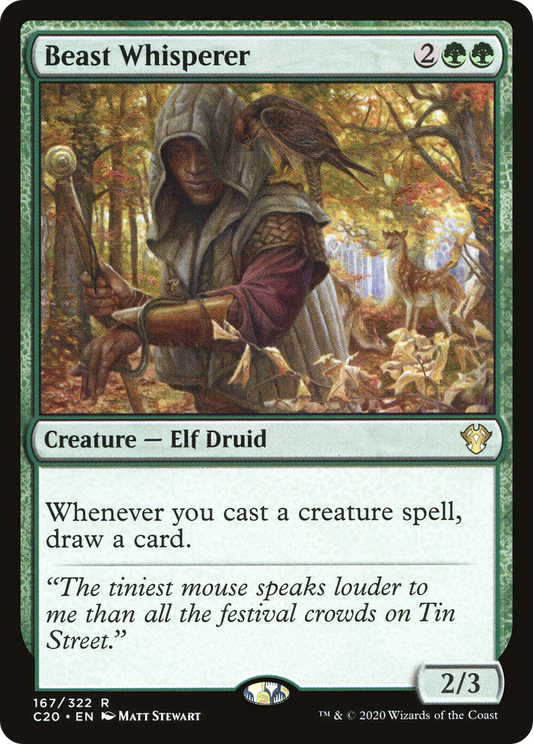 Beast Whisperer (167) - Commander 2020