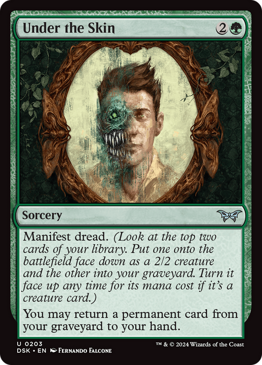 Under the Skin [Duskmourn: House of Horror] Foil