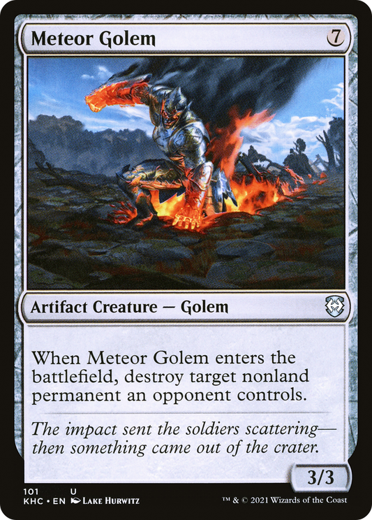 Meteor Golem (101) - Kaldheim Commander