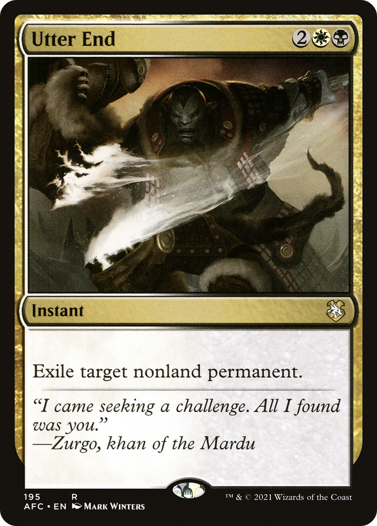 Utter End (195) - Forgotten Realms Commander