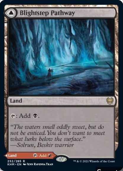 Blightstep Pathway // Searstep Pathway (252) Foil - Kaldheim