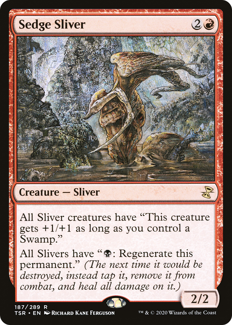 Sedge Sliver (187) Foil - Time Spiral Remastered