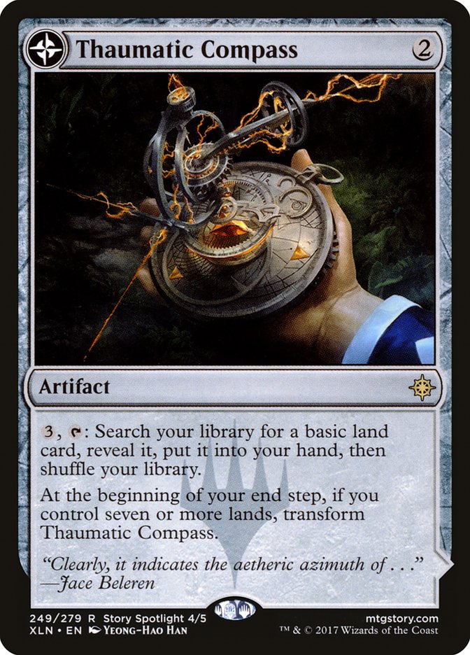 Thaumatic Compass // Spires of Orazca [Ixalan] Foil
