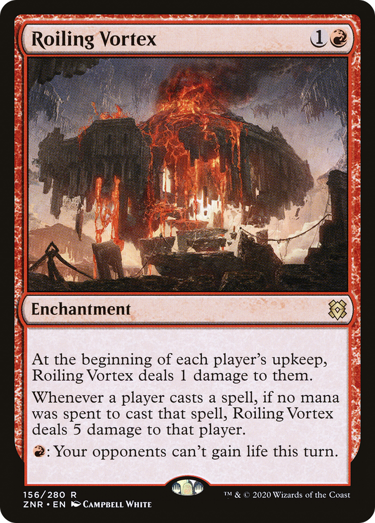 Roiling Vortex (156) Foil - Zendikar Rising