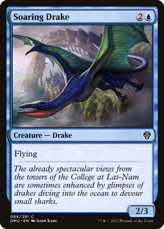 Soaring Drake [Dominaria United] Foil