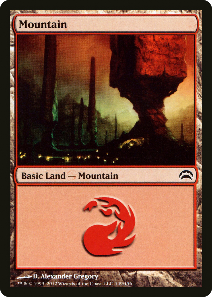 Mountain (149) Foil - Planechase 2012