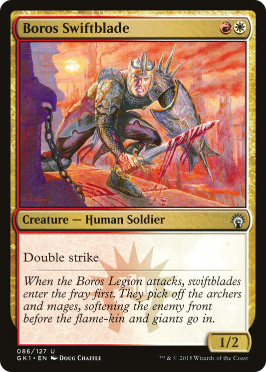 Boros Swiftblade (086) - GRN Guild Kit