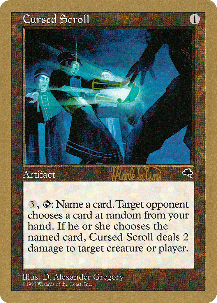 Cursed Scroll (Retro) (mlp281) - World Championship Decks 1999