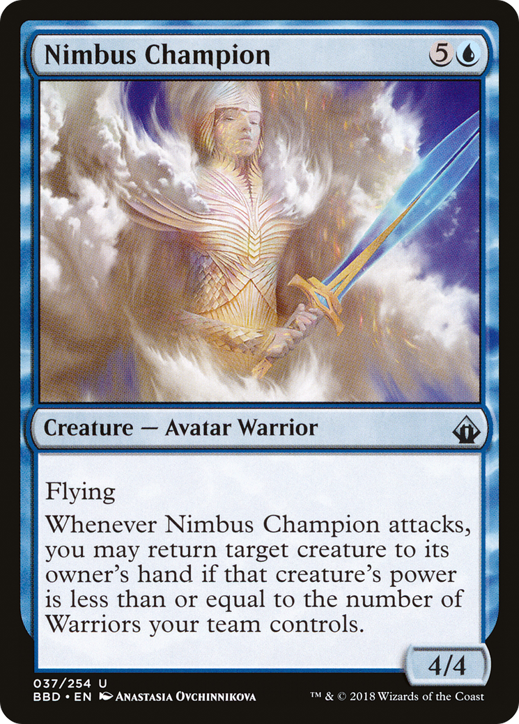 Nimbus Champion (037) Foil - Battlebond