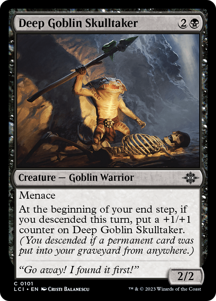 Deep Goblin Skulltaker (101) - The Lost Caverns of Ixalan