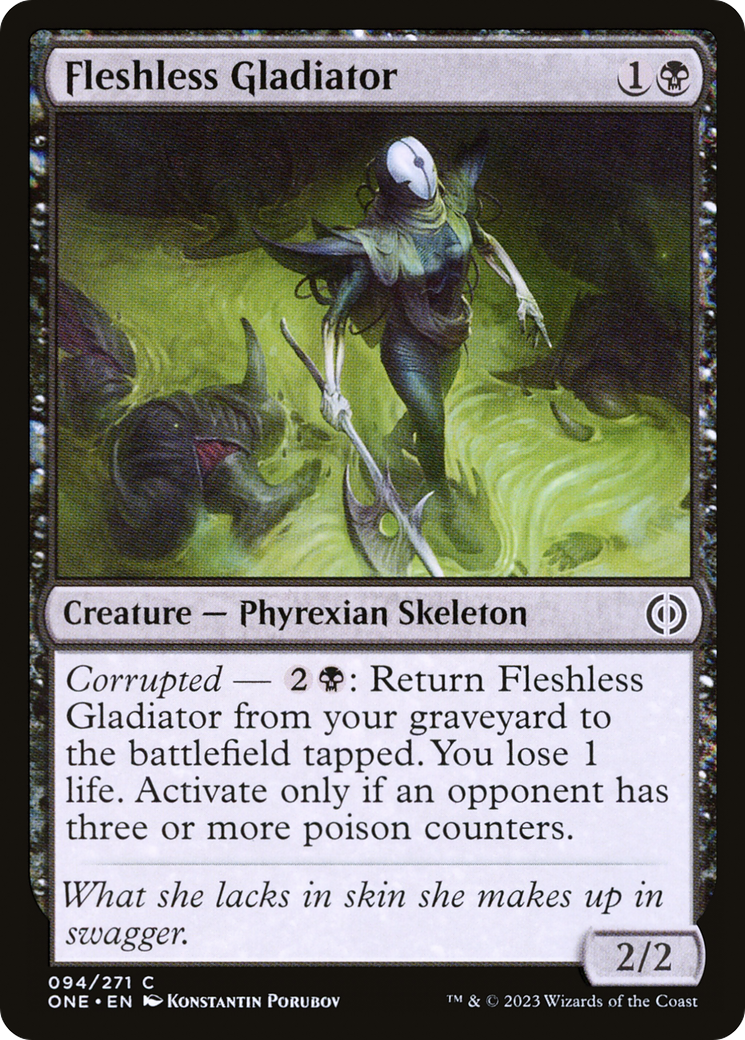 Fleshless Gladiator (094) Foil - Phyrexia: All Will Be One