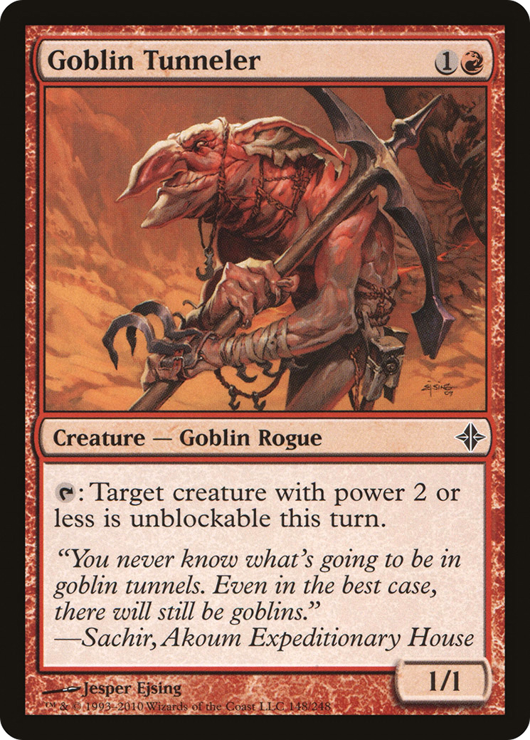 Goblin Tunneler (148) - Rise of the Eldrazi