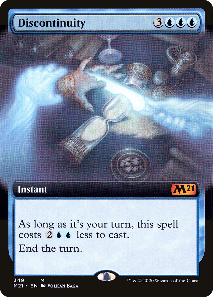 Discontinuity (Extended Art) (349) Foil - Core Set 2021